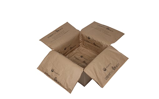 Mondi’s FunctionalBarrier Paper ensures that no condensation water - naturally occurring during the insulation process - reaches the insulation material where it could compromise its integrity. It also seals the packaging, offering a strong, shock absorbent outer layer to keep the contents safe.