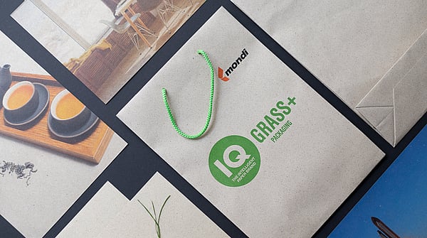 Mondi's IQ GRASS + PACKAGING gives luxury packaging a special touch