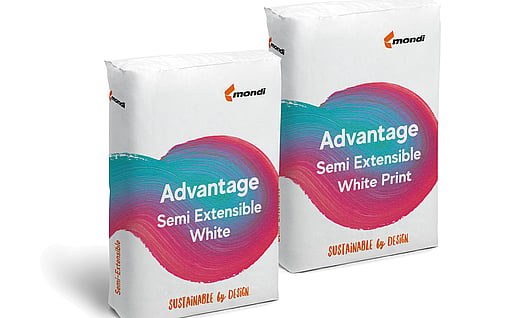 Advantage Semi Extensible White & White Print