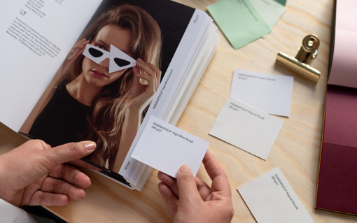 A catalogue for browsing different paper types.
