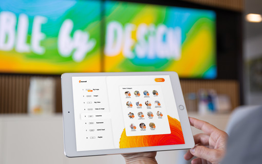 iPad in Verwendung