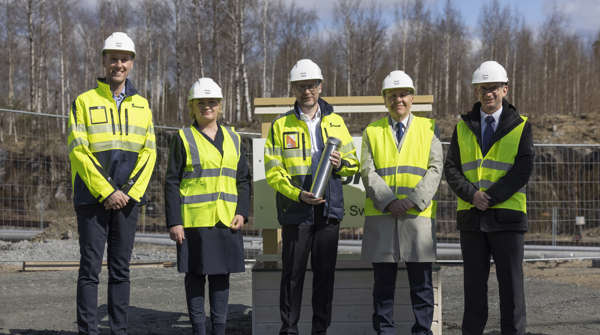 Cornerstone laid at Kuopio mill image