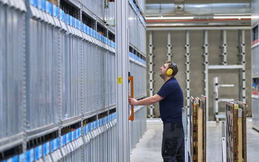 worker in the production