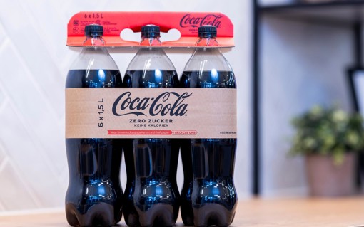 coca-cola bottles paper banderole
