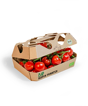 Packaging for fresh tomatoes.