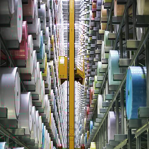 Reel storage