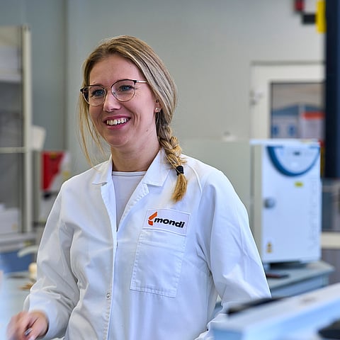 female laboratory worker