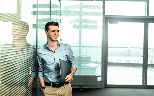 Mitarbeiter im Büro