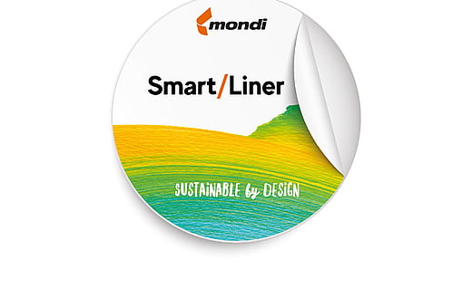 Round Mondi graphic with Smart/Liner in the centre