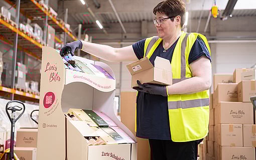 A collection of corrugated boxes made for dangerous goods.