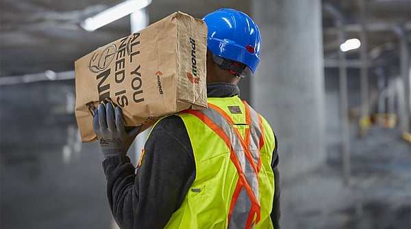 Mondi paper bag construction industry