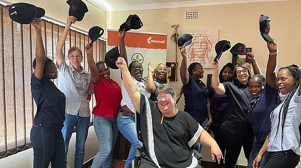 Mondi colleagues in South Africa celebrating D&I