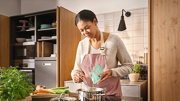 FunctionalBarrier Paper for soup powder in kitchen
