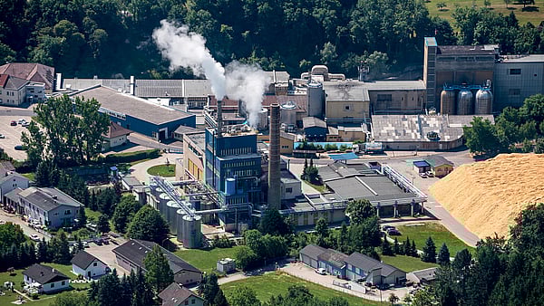 aerial shot of Mondi Neuseidler