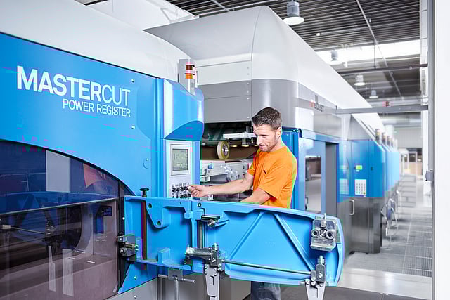 Arbeiter in der Produktion