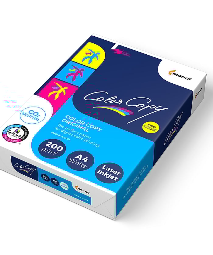 Color copy printing paper