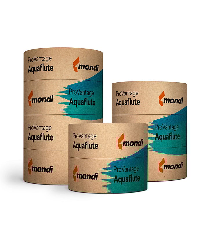 ProVantage Aquaflute. Semi-Chem fluting paper.