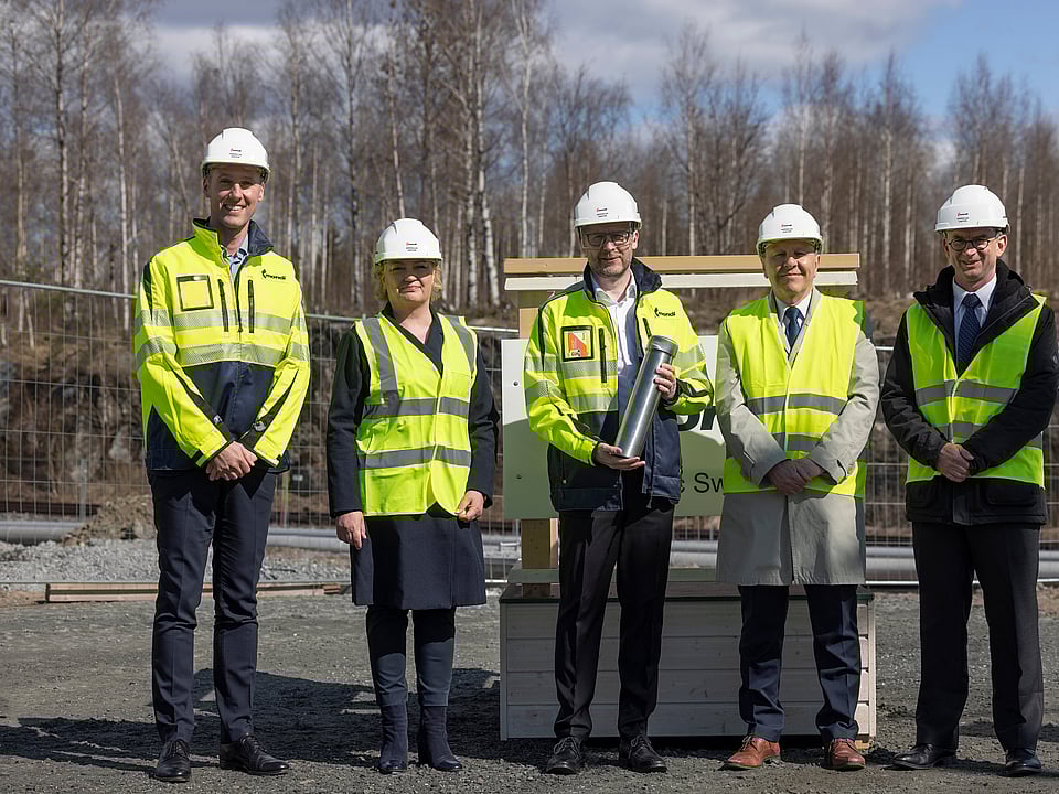 Cornerstone laid at Kuopio mill image