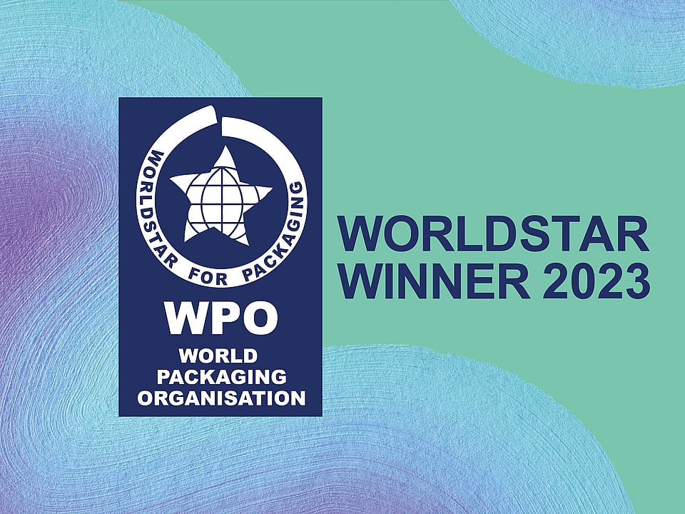 Logo for Worldstar Packaging Award winner 2023