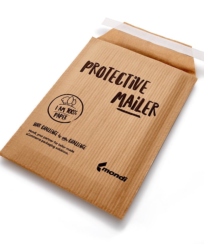 Made from 2-ply open-flute paper for natural cushioning and with a flexible fit for various shapes, it’s an excellent choice for fragile or slightly bulky products like books, fashion items or personal care items.