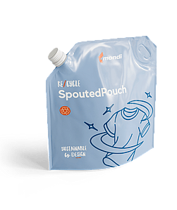 re/cycle SpoutedPouch corner