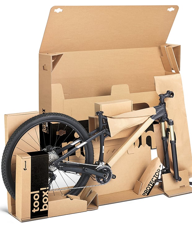 Cardboard online bike box