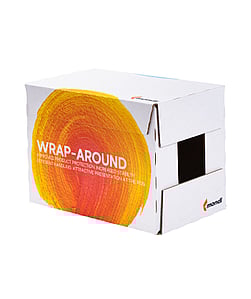 A wrap around box by Mondi.