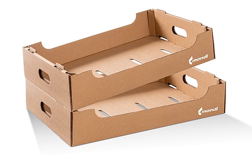 A collection of shelf-ready packaging.