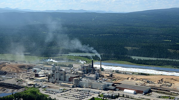 Hinton pulp mill Mondi acquisition