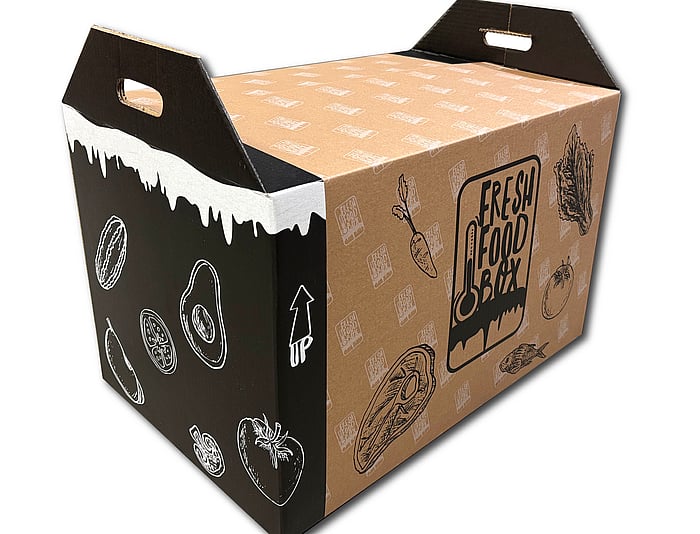 Image of a box for food