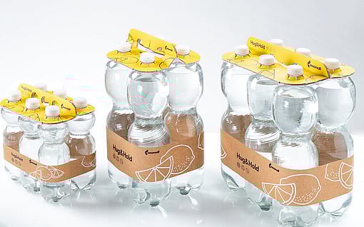 hug&hold packaging for PET bottles.