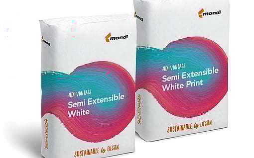 Ad/Vantage Semi Extensible White & White Print