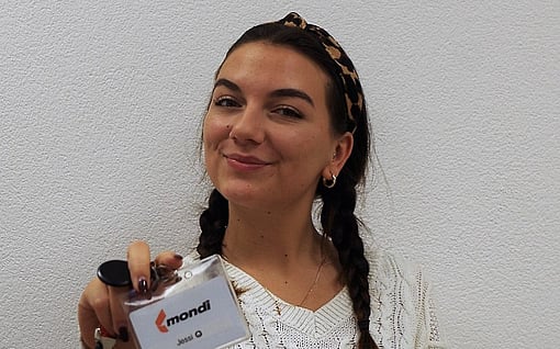 Jessica macht das duale Studium bei uns