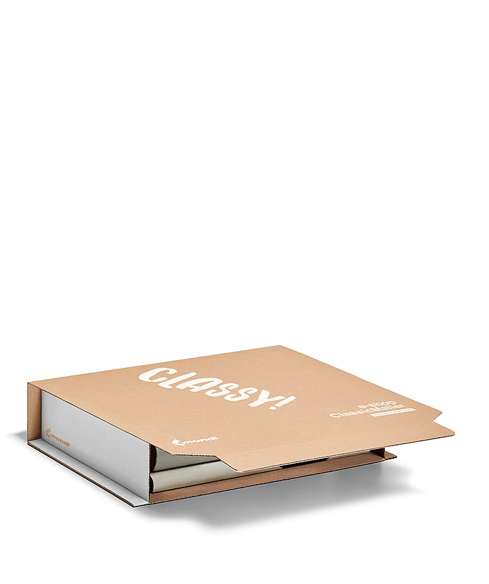 The ClassicMailer combines an overlapping top closure, hotmelt strip and zipper opening. This secure, user-friendly design ensures safe deliveries, quick returns and an excellent customer experience with every delivery.