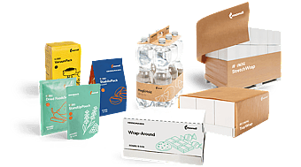 Packshot of Mondi packaging solutions